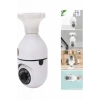 Akıllı Kamera Wifi Kamera Duylu Ampul Görünümlü 360 Derece Dönebilen Ev Kamerası