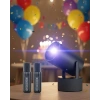 Akıllı Projeksiyon Cihazı Karaoke Mikrofonlu 1080p Android Yeni Nesil