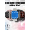 Akıllı Saat Adım Sayar, Kalp Atışı İzleme Dokunmatik Bluetooth Bağlantılı