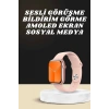 Akıllı Saat Alarm Ve Titreşim Uyku Ve Sağlık Takibi Gps Uyumlu Nabız Ölçer Sesli Görüşme