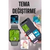 Akıllı Saat Amoled Ekran Yeni Nesil Bluetooth Bağlantılı