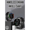 Akıllı Saat Bluetooth Bağlantılı Amoled Ekran Uyku Ve Sağlık Takibi