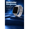 Akıllı Saat Kulaklık Ve Şeffaf Kılıflı Set