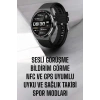 Akıllı Saat Nabız Sensörlü Bildirim Görebilen Spor Modları Gps Takibi