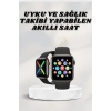 Akıllı Saat Wireless Şarj Yüksek Çözünürlüklü Müzik Dinleme Sesli Cevaplama Yeni Nesil