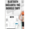 Akıllı Tartı Dijital Baskül Yağ Su Kas Vücut Kitle Kilo Ölçer Tartı