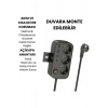 Akım Korumalı Priz 2 Usb + 2 Type-c Girişli 2 Metre Kablosu Anahtarlı Ve Duvara Monte Edilebilir