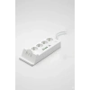 Akım Korumalı Priz Ve Masaüstü Şarj İstasyonu Kablosuz 4 Priz ,4 Usb, 2 Type-c Girişli 2 Metre