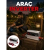 Akü Gücünü Ev Elektriğine Dönüştüren Güçlü İnvertör 1500w