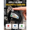 Alarm Sensörlü Disk Kilidi Motosiklet Scooter Bisiklet Güvenlik Yeni Nesil
