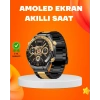 Amoled Akıllı Saat Ip67 Su Geçirmez 3 Bileklikli Sağlık Takipli