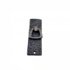 Antika Tarz Dekoratif Pirinç Dik Dövme Mobilya Kulbu - 90x31 Mm, Oksit