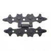 Antika Tarz Dekoratif Pirinç Yıldız Menteşe - 84x44 Mm, Oksit