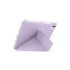 Apple İpad Air 13 (2024) Kılıf Kalemlikli Mars Tablet Kılıfı - Lila