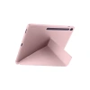 Apple İpad Pro 11 (2024) Kılıf Kalemlikli Hugo Tablet Kılıfı - Rose Gold
