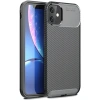 Apple İphone 11 Kılıf Auto Focus Karbon Kapak - Siyah
