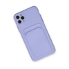 Apple İphone 11 Pro Max Kılıf Kelvin Kartvizitli Silikon - Lila
