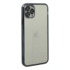 Apple İphone 11 Pro Max Kılıf Razer Lensli Silikon - Siyah