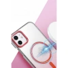 Apple İphone 12 Glossy Magsafe Kapak - Mor