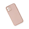 Apple İphone 12 Kılıf Coco Deri Silikon Kapak - Pembe