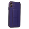 Apple İphone 12 Kılıf Coco Deri Standlı Kapak - Mor