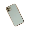 Apple İphone 12 Kılıf Volet Silikon - Açık Yeşil