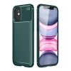 Apple İphone 12 Mini Kılıf Auto Focus Karbon Kapak - Yeşil