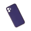 Apple İphone 12 Mini Kılıf Coco Deri Silikon Kapak - Mor