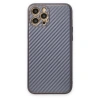 Apple İphone 12 Pro Kılıf Coco Karbon Silikon - Gri