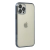 Apple İphone 12 Pro Kılıf Razer Lensli Silikon - Lacivert