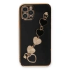 Apple İphone 12 Pro Max Kılıf Esila Silikon - Siyah