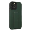 Apple İphone 12 Pro Max Kılıf Mega Standlı Silikon - Yeşil