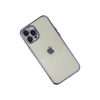 Apple İphone 12 Pro Max Kılıf Razer Lensli Silikon - Mor