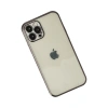 Apple İphone 12 Pro Max Kılıf Razer Lensli Silikon - Siyah