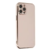 Apple İphone 12 Pro Max Kılıf Volet Silikon - Pembe