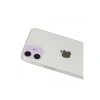 Apple İphone 12 Rainbow Kamera Lens Koruma Cam - Mor