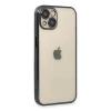 Apple İphone 13 Kılıf Razer Lensli Silikon - Siyah
