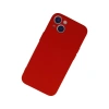 Apple İphone 13 Mini Kılıf Nano İçi Kadife Silikon - Kırmızı