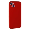Apple İphone 13 Mini Kılıf Nano İçi Kadife Silikon - Kırmızı