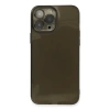 Apple İphone 13 Pro Kılıf Fly Lens Silikon - Siyah