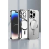 Apple İphone 13 Pro Max Kılıf Kross Magneticsafe Kapak - Titan Gri