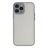 Apple İphone 13 Pro Max Kılıf Montreal Silikon Kapak - Gri