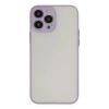 Apple İphone 13 Pro Max Kılıf Montreal Silikon Kapak - Mor