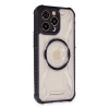 Apple İphone 13 Pro Max Kılıf Prag Magneticsafe Kapak - Siyah