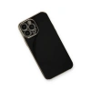 Apple İphone 13 Pro Max Kılıf Volet Silikon - Siyah