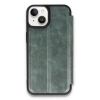 Apple İphone 14 Kılıf Flip Cover - Koyu Yeşil