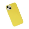 Apple İphone 14 Kılıf Nano İçi Kadife Silikon - Sarı