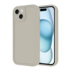 Apple İphone 14 Kılıf Viera Silikon - Krem