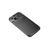 Apple İphone 14 Plus Kılıf Auto Focus Karbon Kapak - Siyah