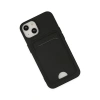 Apple İphone 14 Plus Kılıf Kelvin Kartvizitli Silikon - Siyah